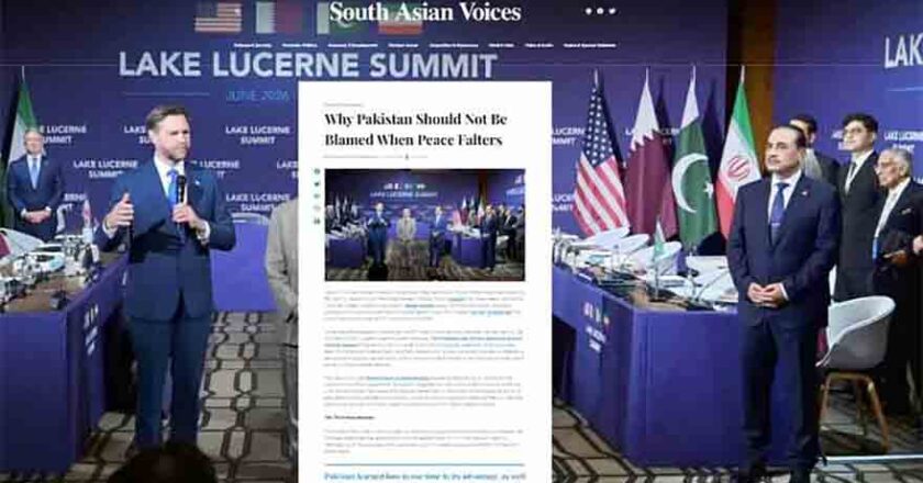 Pakistan Played Key Mediatory Role in Easing US-Iran Tensions: SVC