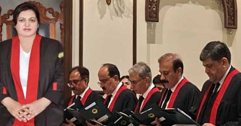 Justice Aalia Neelum Becomes First LHC Chief Justice to Fill All 23 Vacant Judge Positions