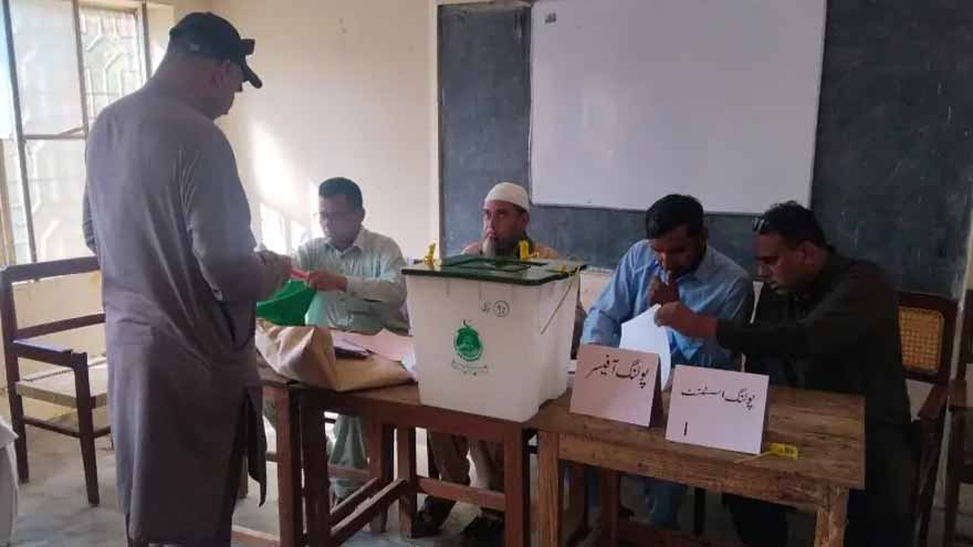 Polling Underway in PS-30 Khairpur By-Election