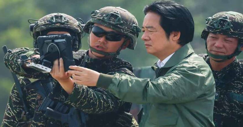 Taiwan President Says Record Defence Spending Is an Investment in Peace