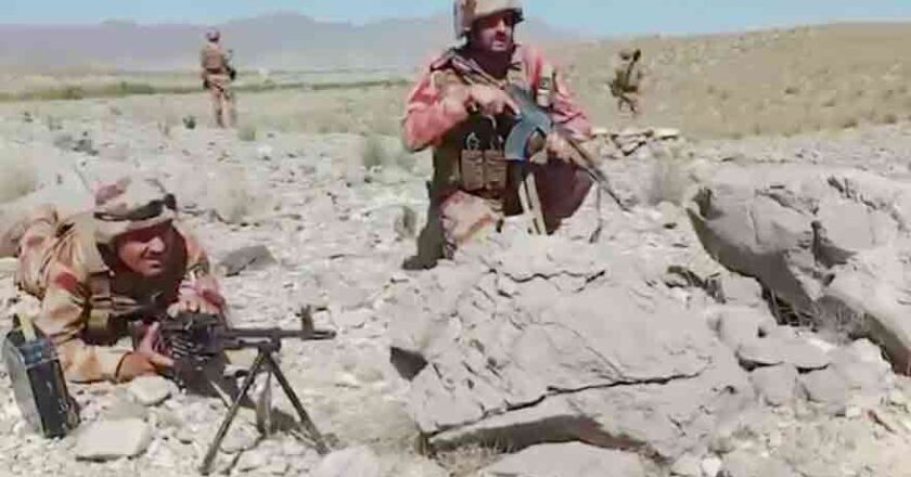 بلوچستان میں سیکیورٹی فورسز کی کارروائی، مزید 9 دہشت گرد ہلاک