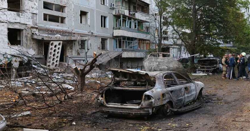 Russian Missile and Drone Barrage Kills at Least 16 in Kyiv Region