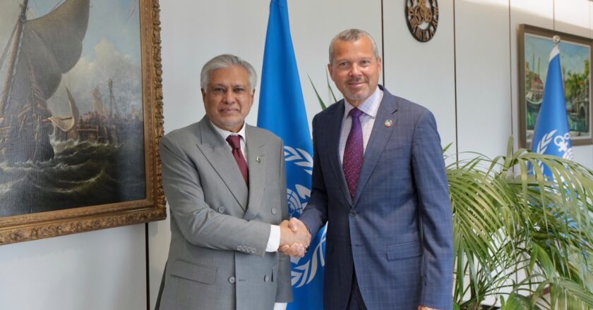 Ishaq Dar Meets IMO Secretary-General, Seeks Urgent Intervention for Release of Pakistani Seafarers
