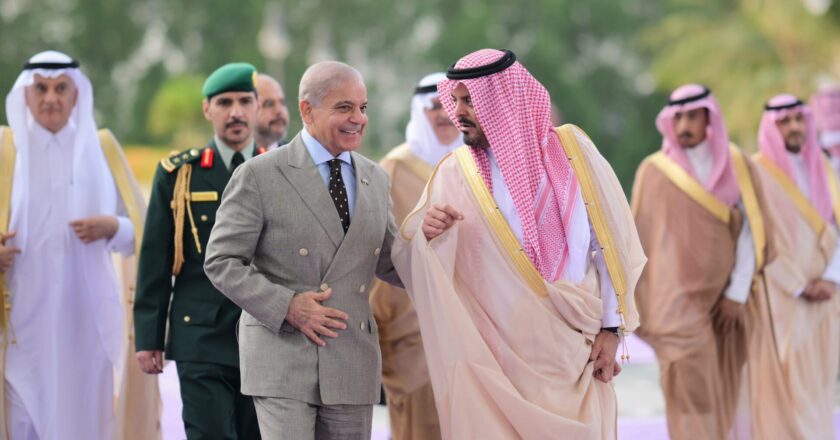 Prime Minister Muhammad Shehbaz Sharif Arrives in Jeddah on Official Visit to Saudi Arabia