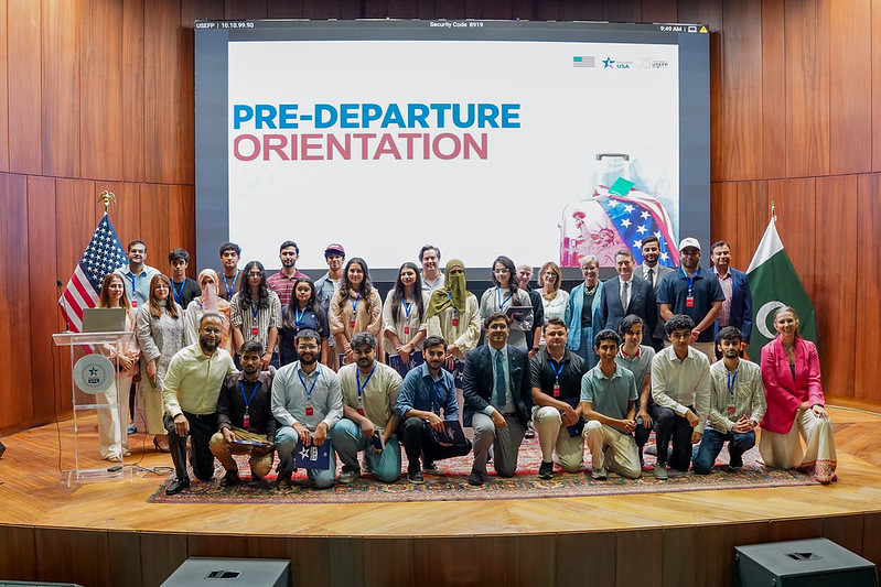 Over 130 Pakistani Students Attend EducationUSA Pre-Departure Orientations Ahead of U.S. Studies