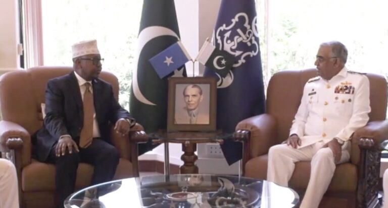 Pakistan, Somalia Agree to Strengthen Defence Cooperation