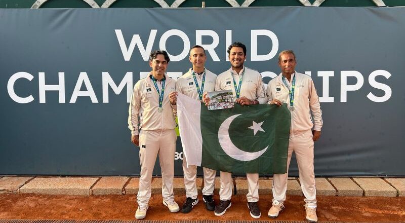 Aqeel Khan, Aisam-ul-Haq Qureshi Lead Pakistan to Historic Silver Medal at ITF Masters World Team Championships