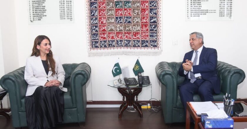 U.S. Chargéd’Affaires Natalie Baker Commends Pakistan’s Constructive Role in Promoting Gulf Peace