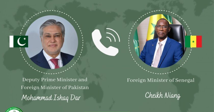 Pakistan and Senegal Reaffirm Commitment to Strengthen Bilateral Relations