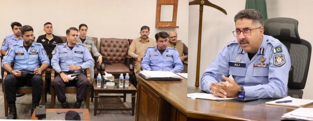 IGP Islamabad Reviews Security, Traffic, Logistics and Police Welfare; Assigns Key Tasks to Senior Officers