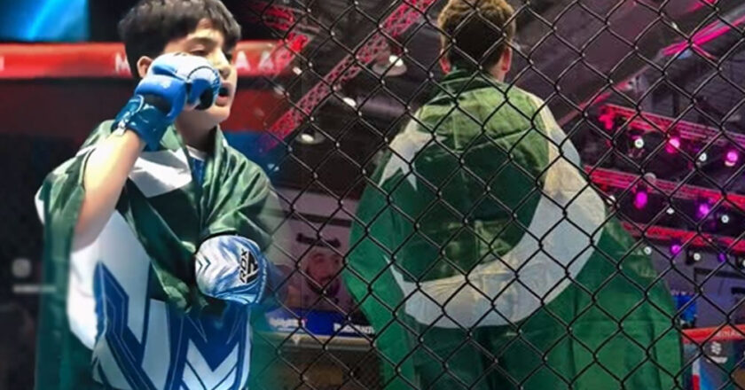 11-Year-Old Pakistani Fighter Orangeseb Taseer Wins First Fight at World MMA Cup