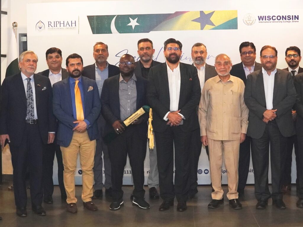 Ghanaian Delegation Explores Academic Collaboration Opportunities with Riphah International University