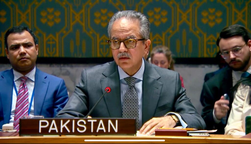 Pakistan Calls for Stronger Global Cooperation to Combat Terrorism and Address Threats Emanating from Afghanistan at UN Security Council