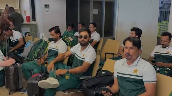 تین ٹیسٹ میچوں کی سیریز، پاکستان ٹیسٹ اسکواڈ انگلینڈ پہنچ گیا