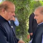 وزیراعظم شہباز شریف کی جاتی امرا میں نواز شریف سے ملاقات، اہم سیاسی امور پر مشاورت