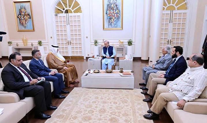 Saudi Ambassador Nawaf Al-Malki Pays Farewell Call on Prime Minister Shehbaz Sharif
