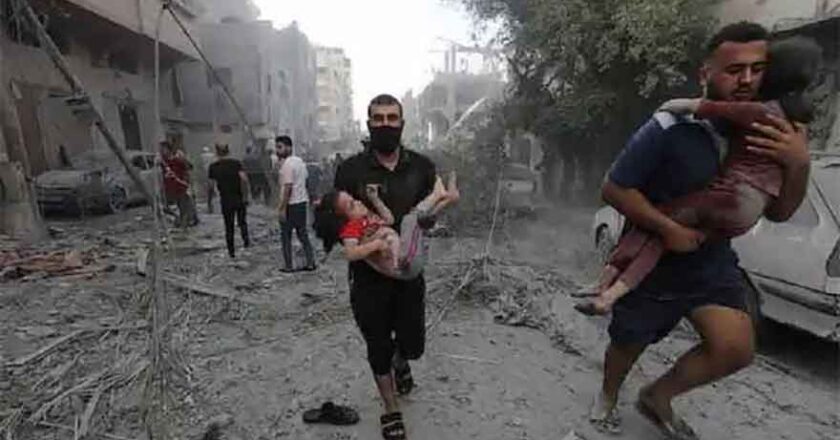 Israeli Strikes and Gunfire Kill Four Palestinians, Including Three Children, in Gaza