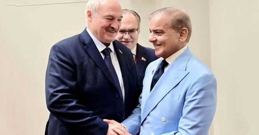 PM Shehbaz Invites Belarus President to Visit Pakistan