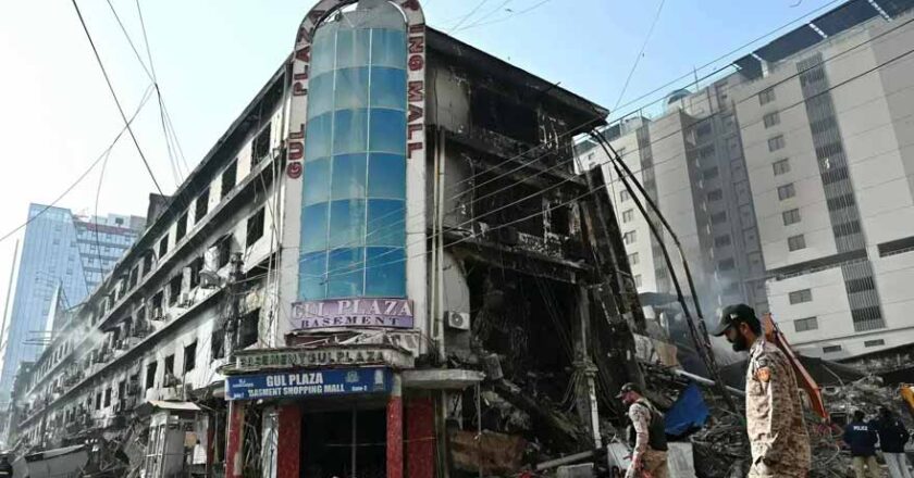 گل پلازہ انتظامیہ کو مہلک آتشزدگی کا بنیادی ذمہ دار قرار دے دیا گیا
