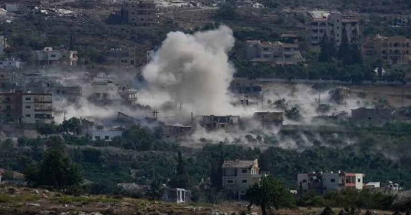 Israeli military says it strikes southern Lebanon after Hezbollah launched drones