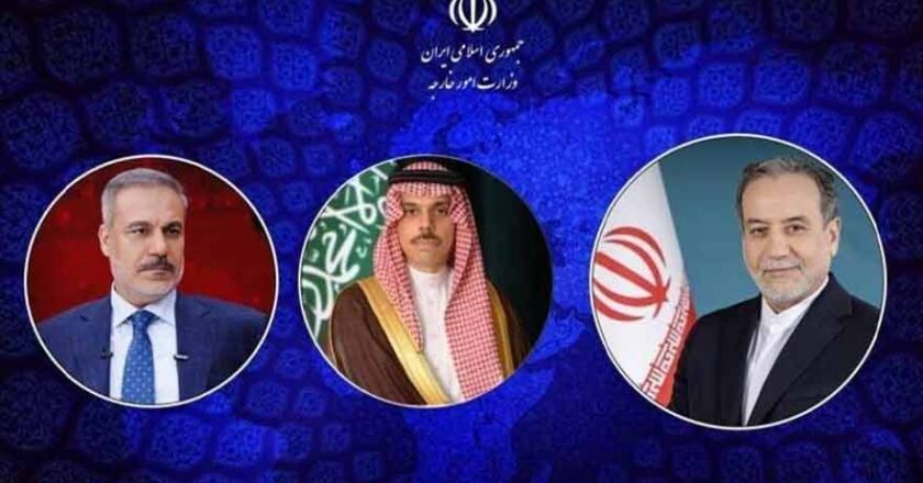 Iran, Saudi Arabia, Turkiye discuss diplomatic efforts to ease regional tensions