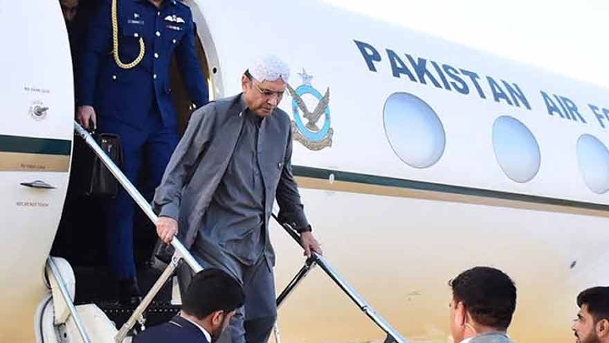 President Zardari to Return to Pakistan Tomorrow After UK Visit