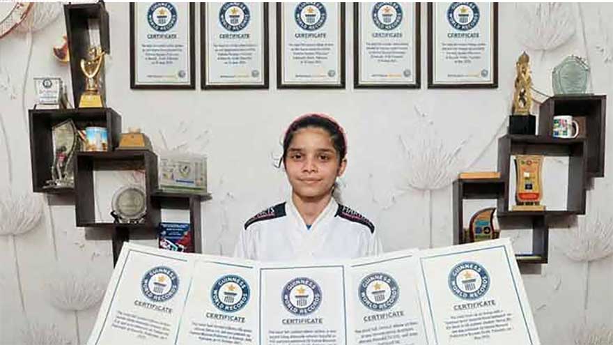 Pakistan’s Fatima Naseem Sets Two New Guinness World Records