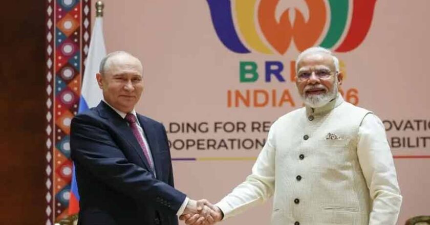 Modi, Putin Hold Talks in New Delhi on Trade, Energy and Defence