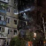کیف میں پٹرول پمپ، گوداموں پر روسی حملے، ایک شخص زخم