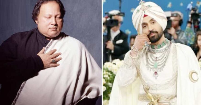 Diljit Dosanjh Pays Tribute to Nusrat Fateh Ali Khan at Historic Wembley Performance
