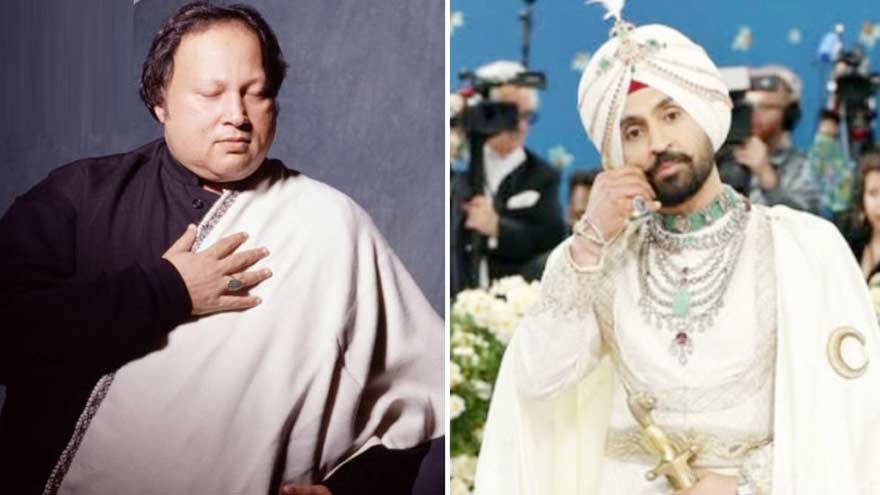 Diljit Dosanjh Pays Tribute to Nusrat Fateh Ali Khan at Historic Wembley Performance