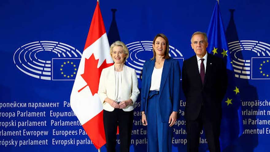 EU's von der Leyen proposes Canada as bloc's first associate member