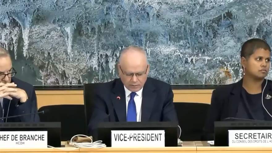 Delegation raises human rights concerns over IIOJK at UNHRC