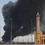 ریاض پر بیلسٹک میزائل ناکام، کنگ خالد ایئرپورٹ کے قریب آگ بھڑک اٹھی