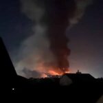 Russian drone attack kills three children and a woman in Kyiv region, Ukraine says