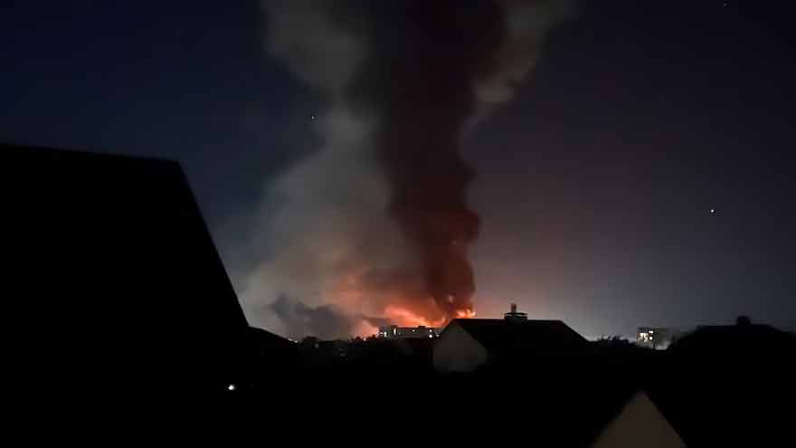 Russian drone attack kills three children and a woman in Kyiv region, Ukraine says