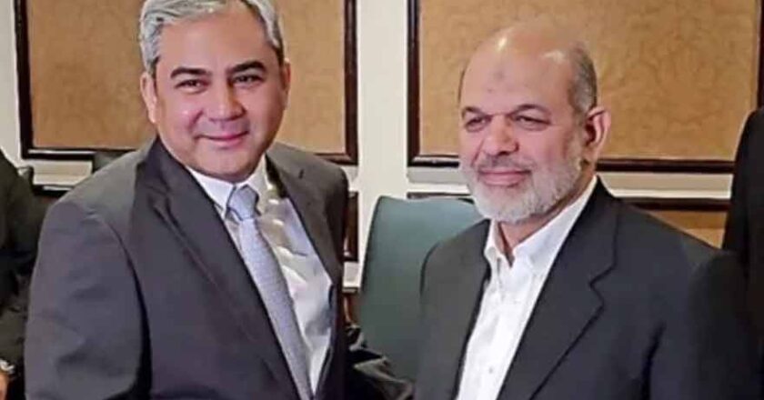 تہران میں محسن نقوی کی ایرانی پاسداران انقلاب کے سربراہ سے ملاقات