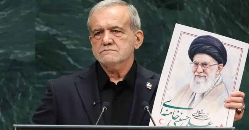 President Pezeshkian tells UN Iran will not surrender