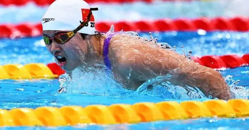 13-year-old Chinese swimming sensation Yu Zidi shines at Asian Games