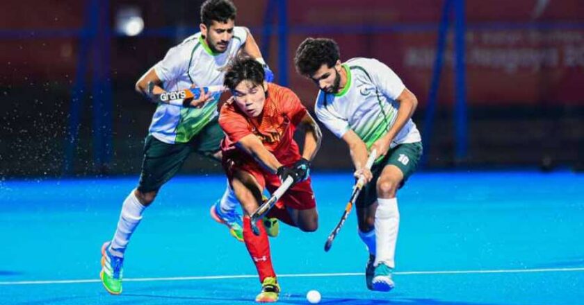 Pakistan beat China 3-0 for third straight Asian Games hockey win