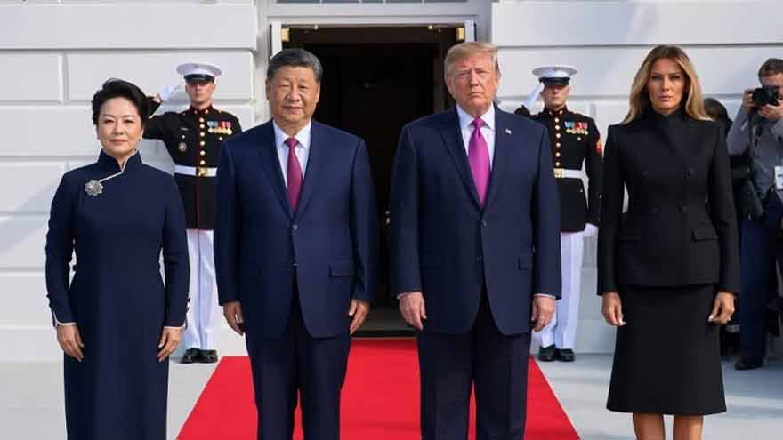 Trump welcomes Xi to White House, hails ‘great friendship’ with Chinese leader