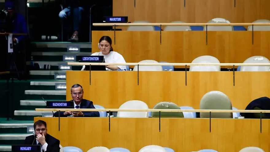 Netanyahu Defends Israel at UN as Dozens of Delegates Walk Out