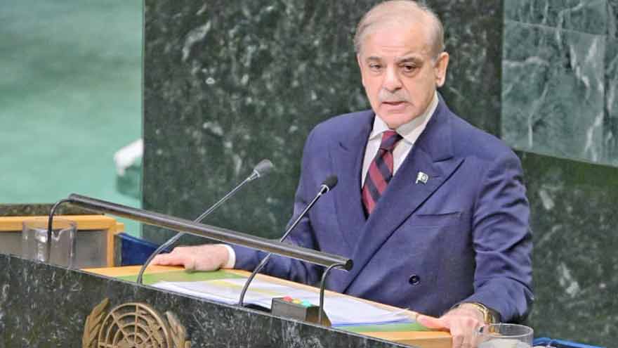 Palestine Official Account Highlights PM Shehbaz Sharif’s UNGA Remarks on Palestinian Children