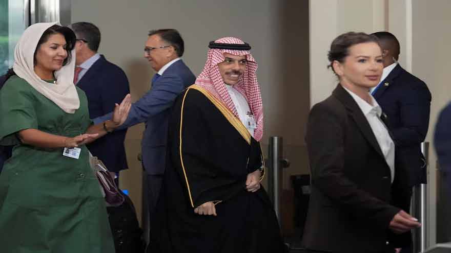 Saudi Foreign Minister Arrives in Washington for Talks with Rubio