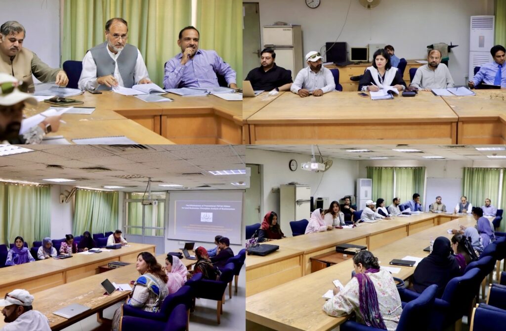 Research Proposal Committee Holds First Session of Two-Day Meeting at AIOU’s Department of Mass Communication