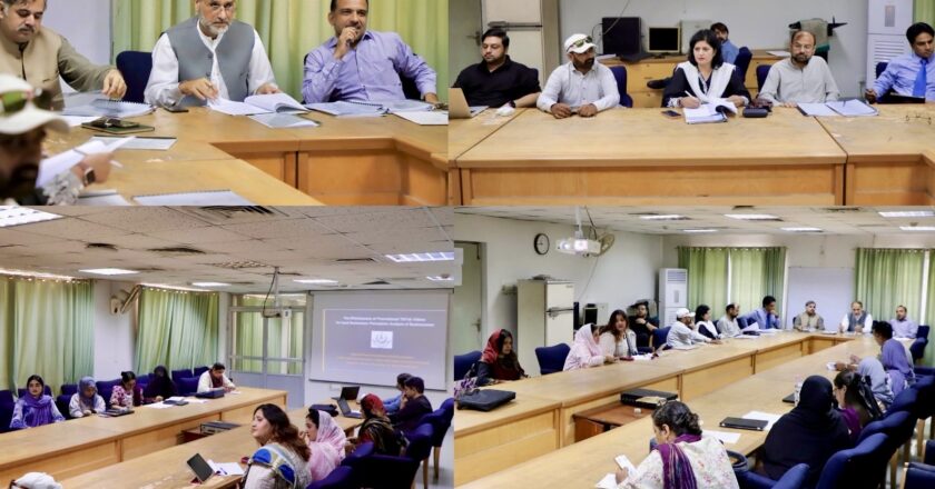 Research Proposal Committee Holds First Session of Two-Day Meeting at AIOU’s Department of Mass Communication