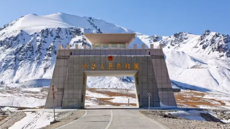 First Snowfall of the Year Covers Khunjerab Mountains in White