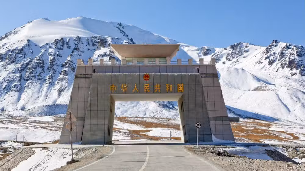 First Snowfall of the Year Covers Khunjerab Mountains in White