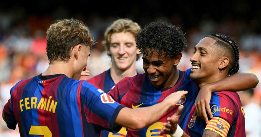 Lamine Yamal Scores Twice as Barcelona Thrash Valencia 5-0