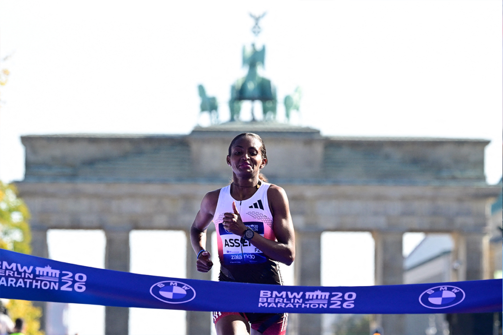 Berlin Marathon Winner Tigst Assefa Finishes Race with Torn Achilles